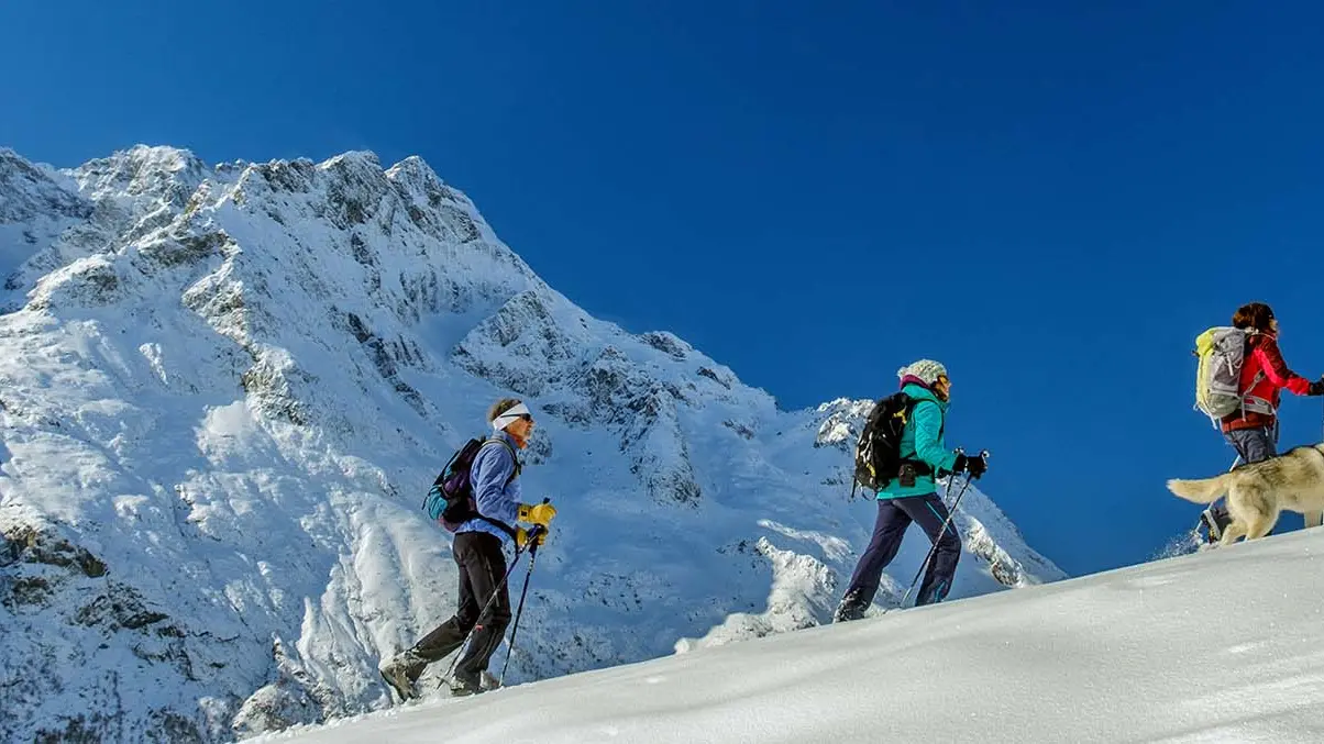 Raquettes avec Maïté