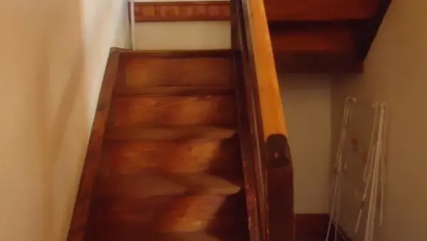 Escaliers pour accéder à l'étage