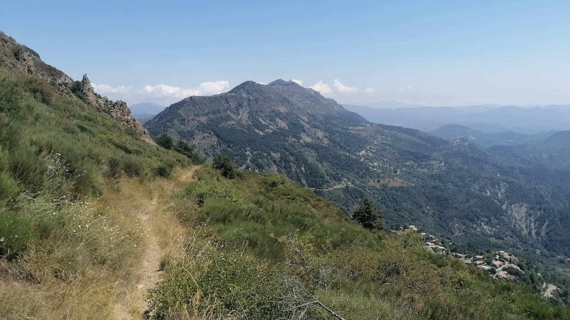 Vue sur Mont Vial et Toudon