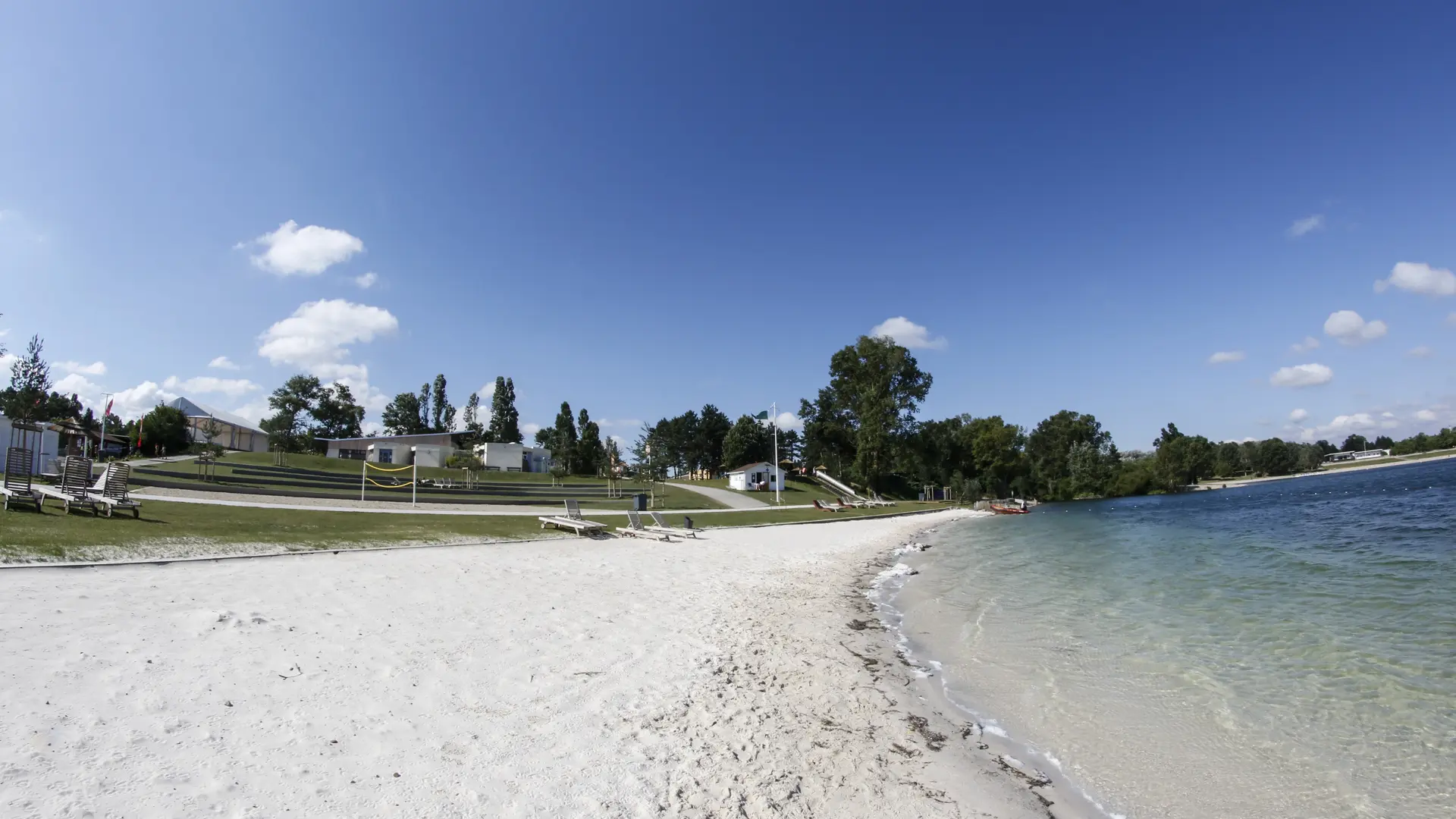Plage de sable de L'atol'