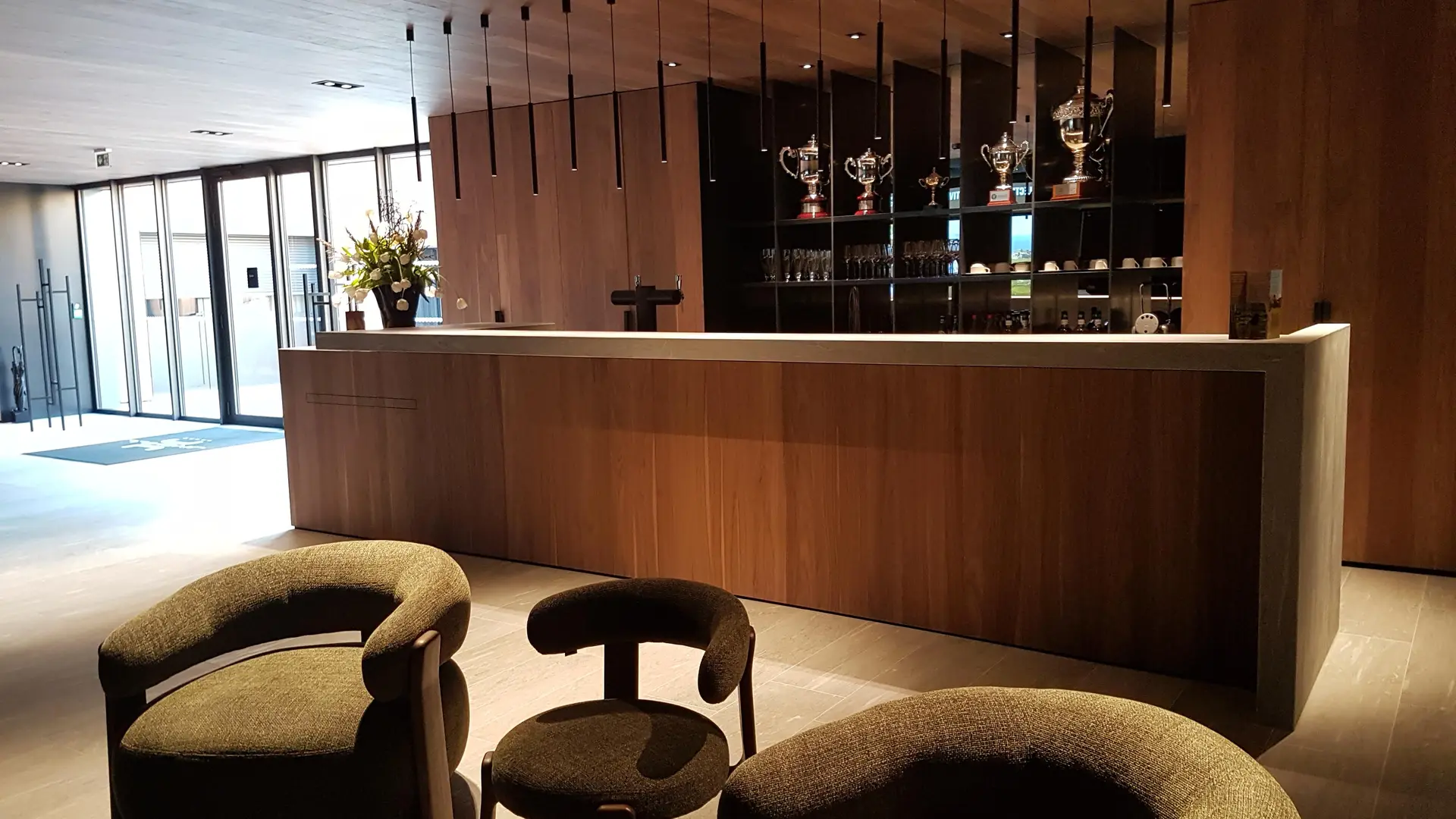 Bar du golf indoor