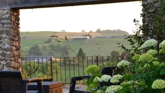 Terrasse avec vue