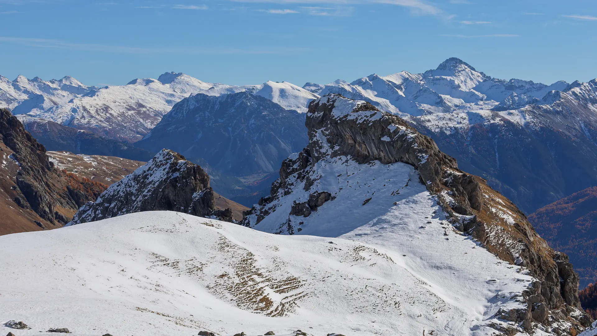 Panorama depuis le col de la Pisse