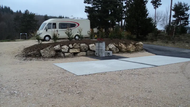 Aire de service camping-car - Marols