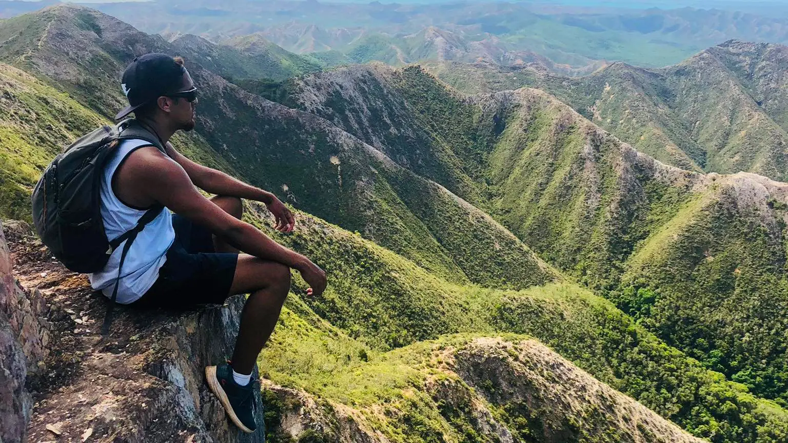 montagne, col d'arama, randonnée pédestre, poum