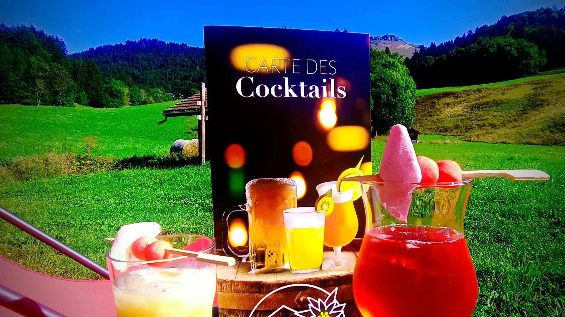 carte des cocktails