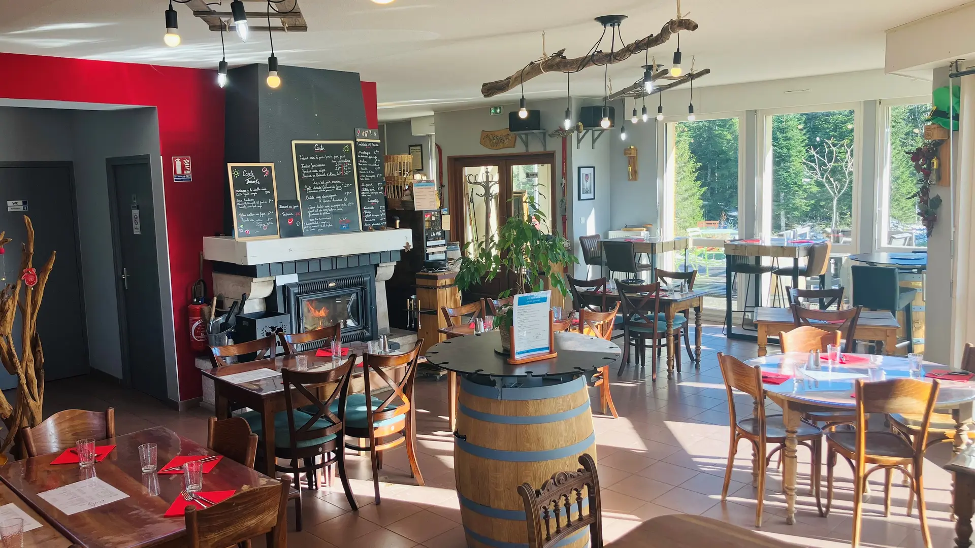La salle de restaurant