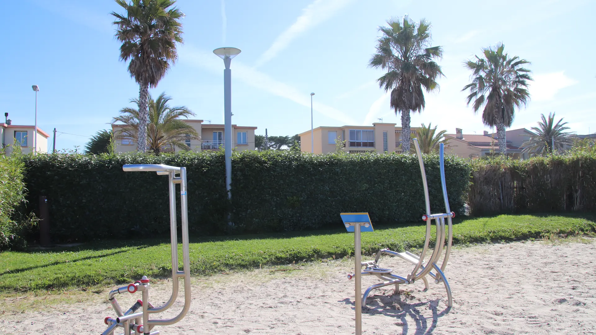 Aire de fitness Boulevard de la plage