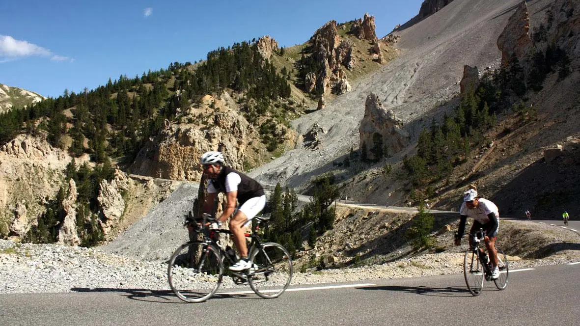 Cyclo au Col Izoard