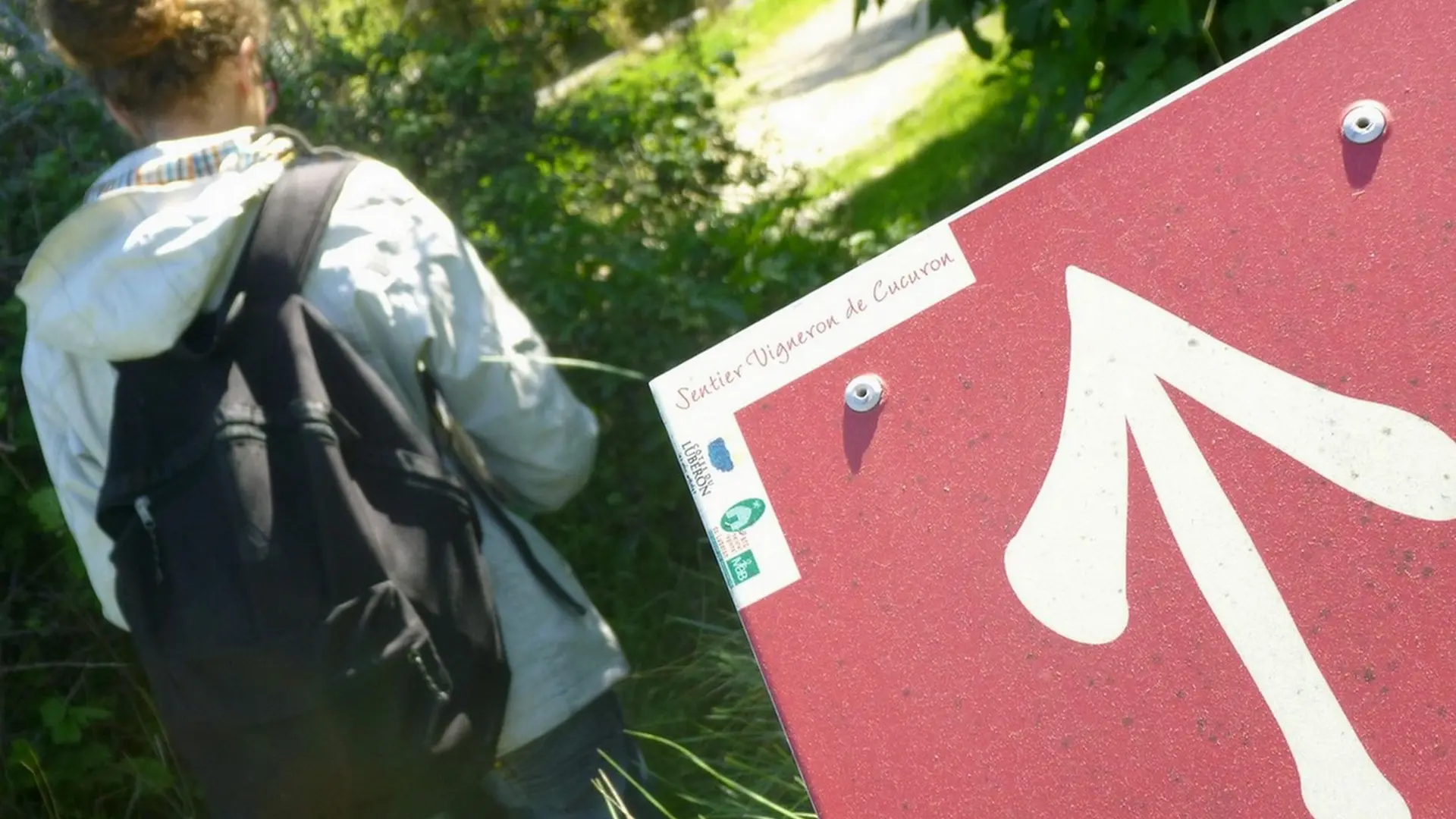 Signalétique Sentier Vigneron