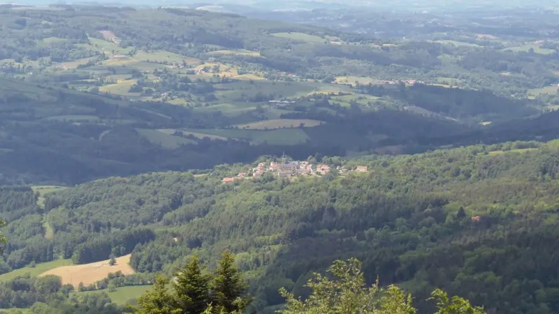 La Chabanne vue de la Loge des Gardes