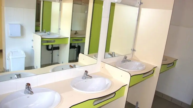 Sanitaires du camping
