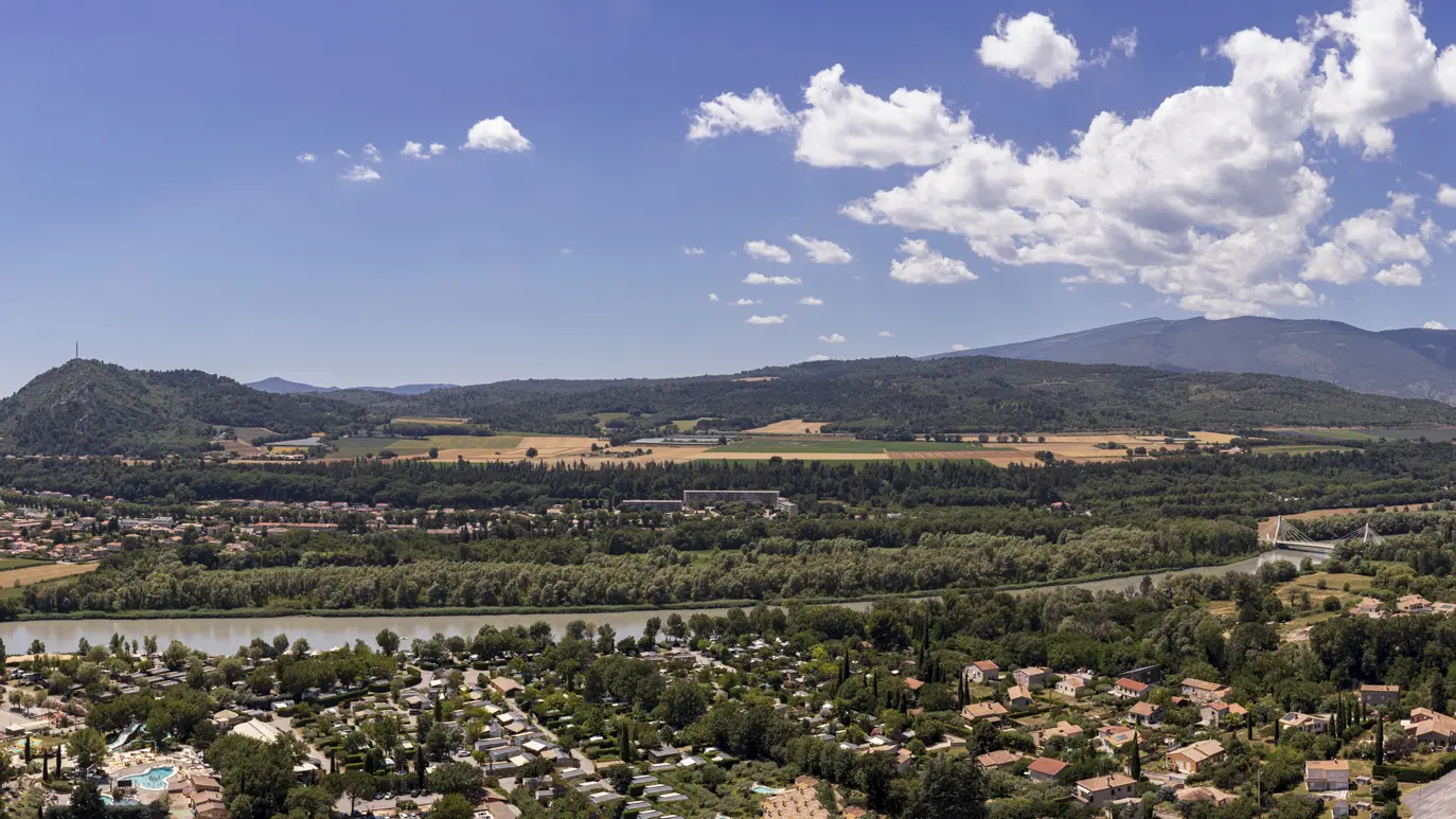 Panorama du lac de l'Escale