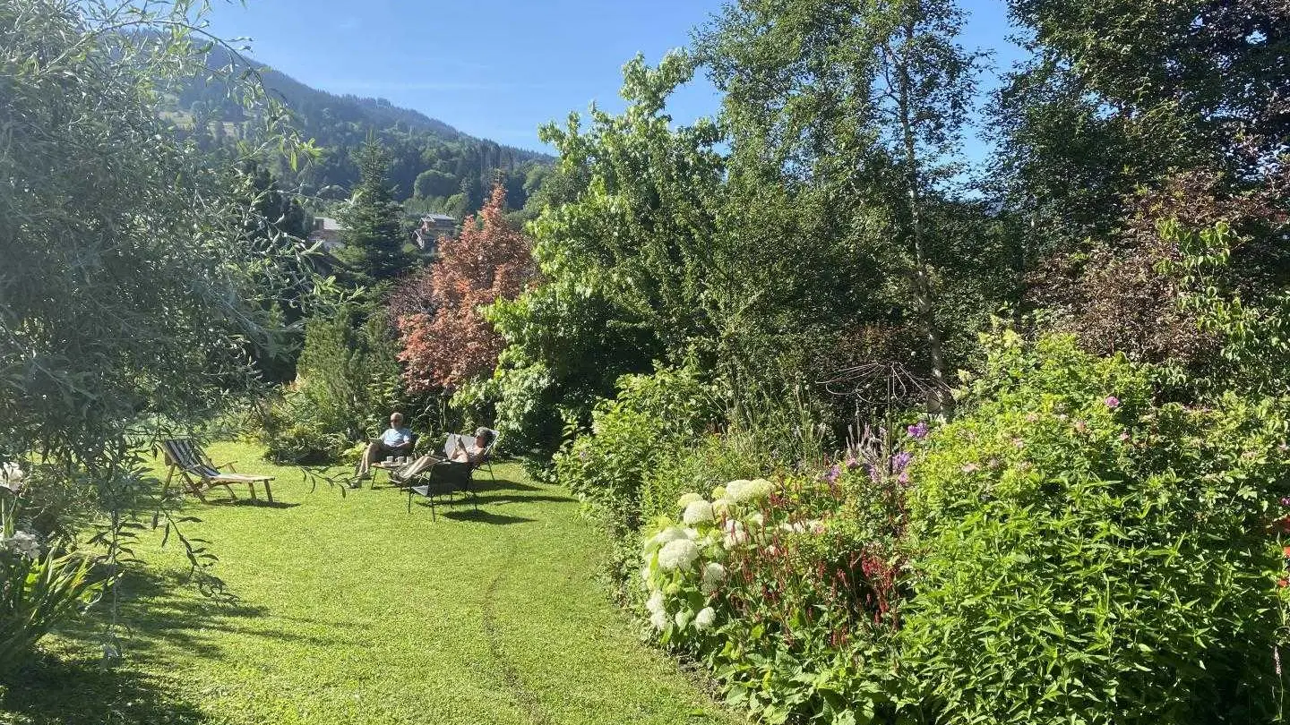 Profitez du jardin pendant votre séjour