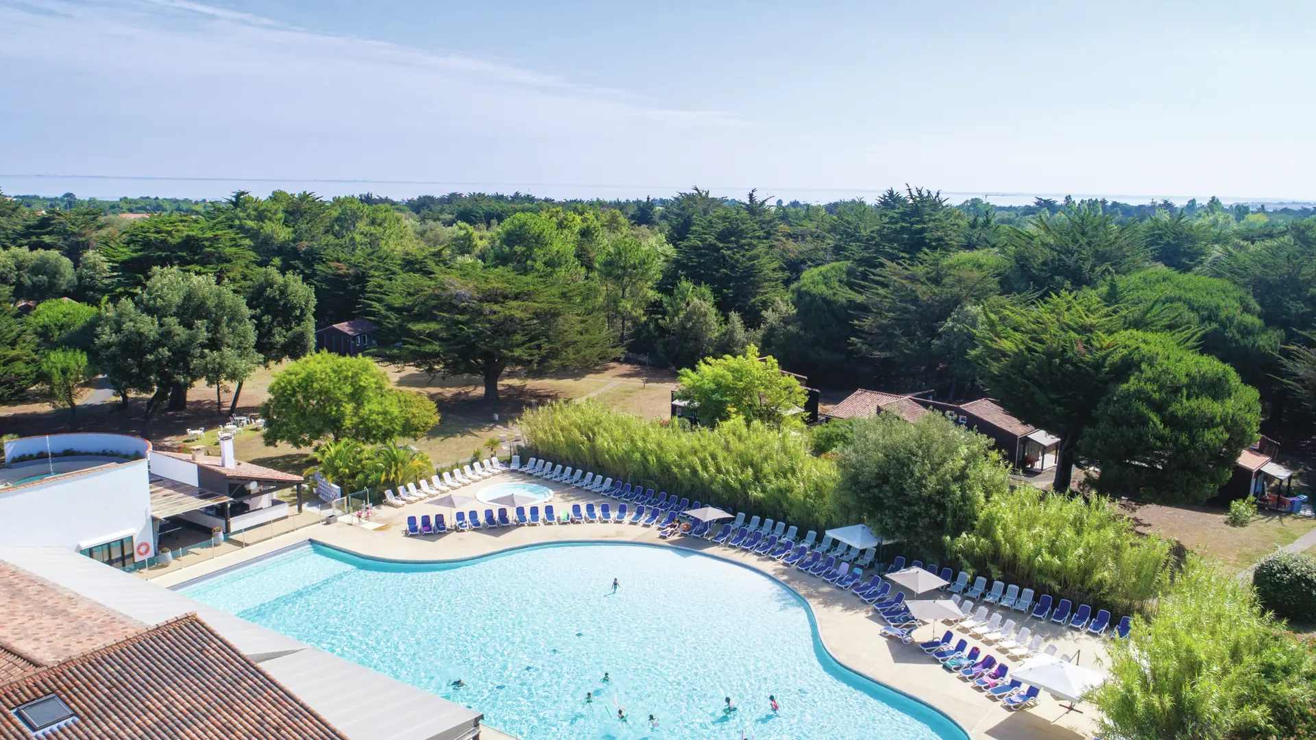 Vue du Slow Village Saint-Martin-de-Ré