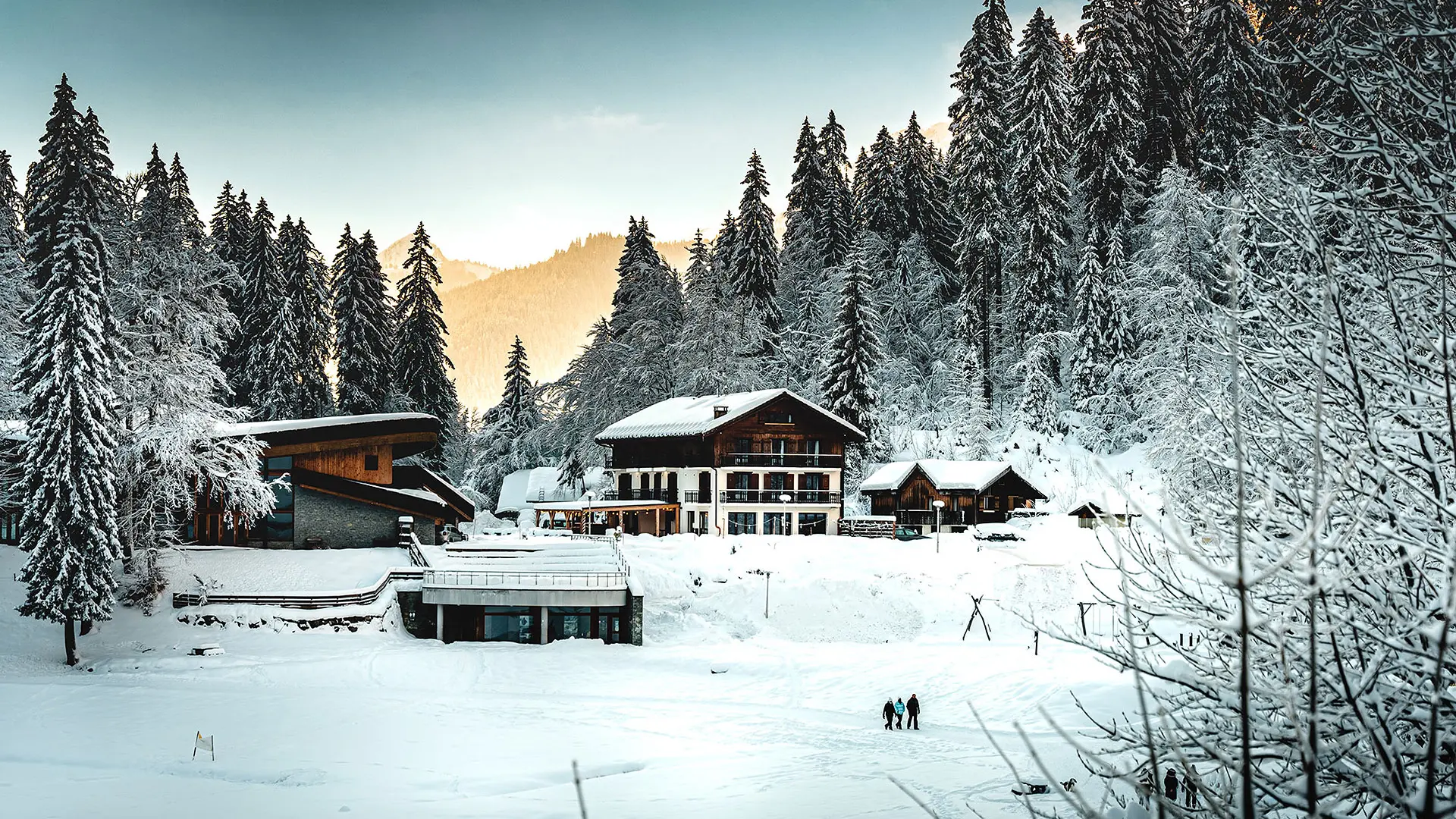 Vue extérieure hiver