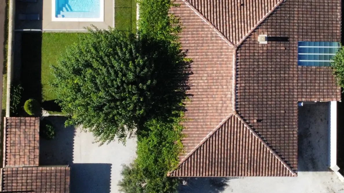La Bastide de Laura_L'Isle-sur-la-Sorgue vue aérienne