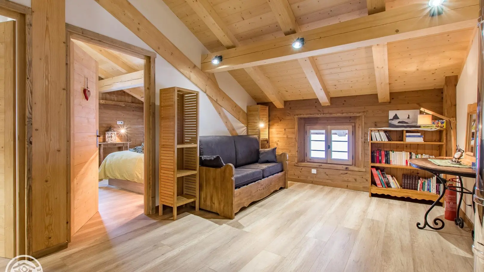 Coin salon à l'étage