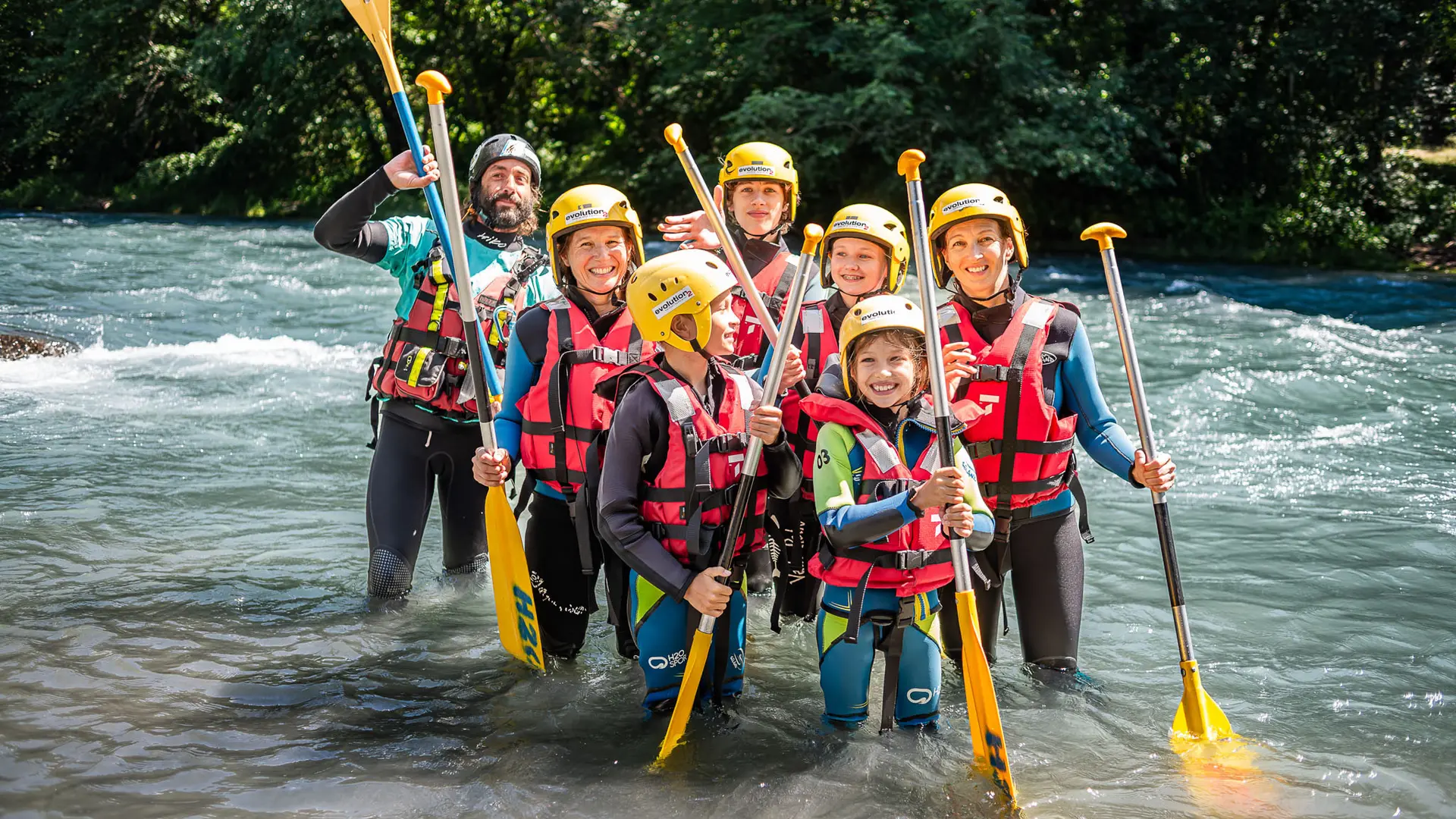 Rafting en eaux vives