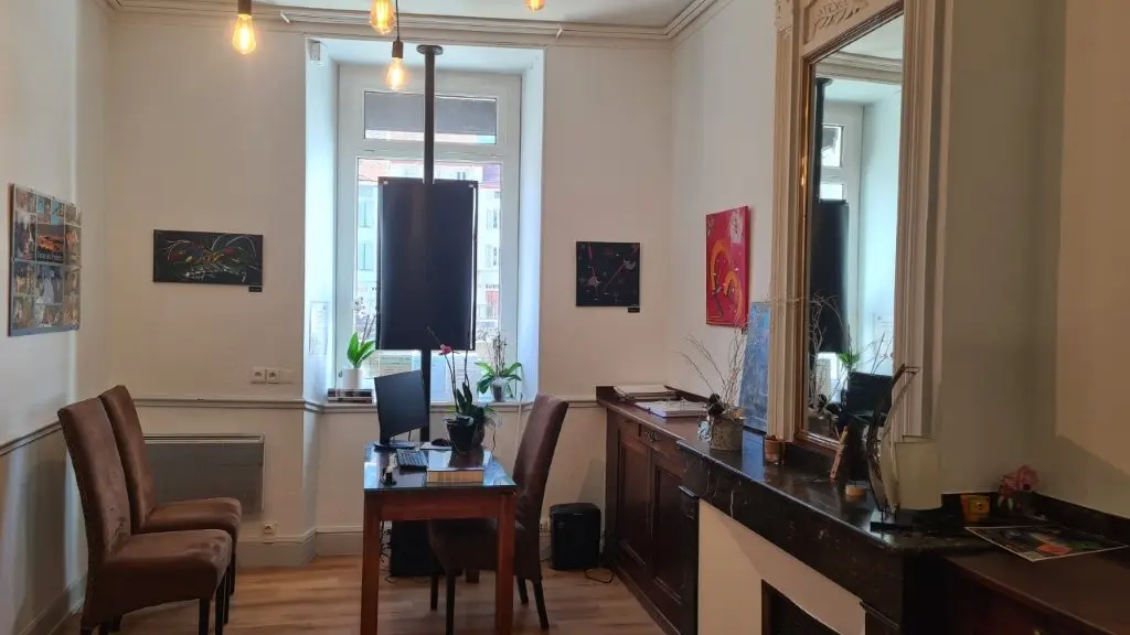 Intérieur de l'agence