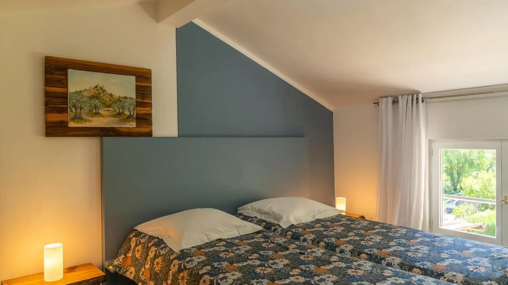Les Lavandes de la Pinea-Chambre double étage-Breil-sur-Roya-Gîtes de France des Alpes-Maritimes
