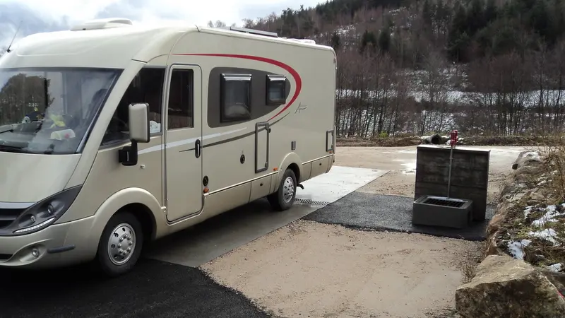 Aire de service camping-car - Marols