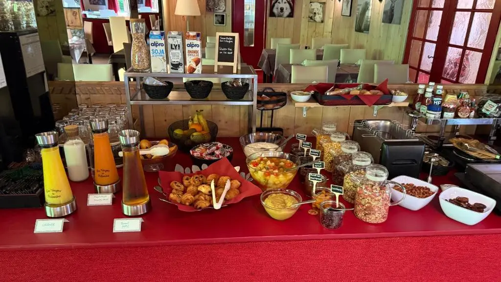 Buffet petit-déjeuner