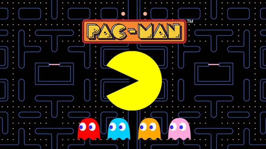 Juego arcade vintage - Pac-Man