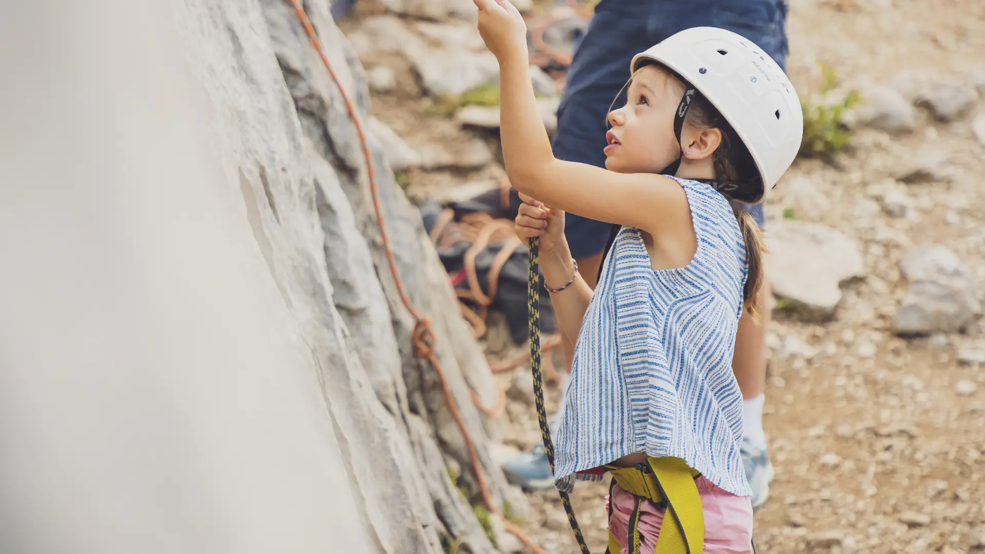 Stage d'escalade au Grand-Bornand pour les 5-7 ans