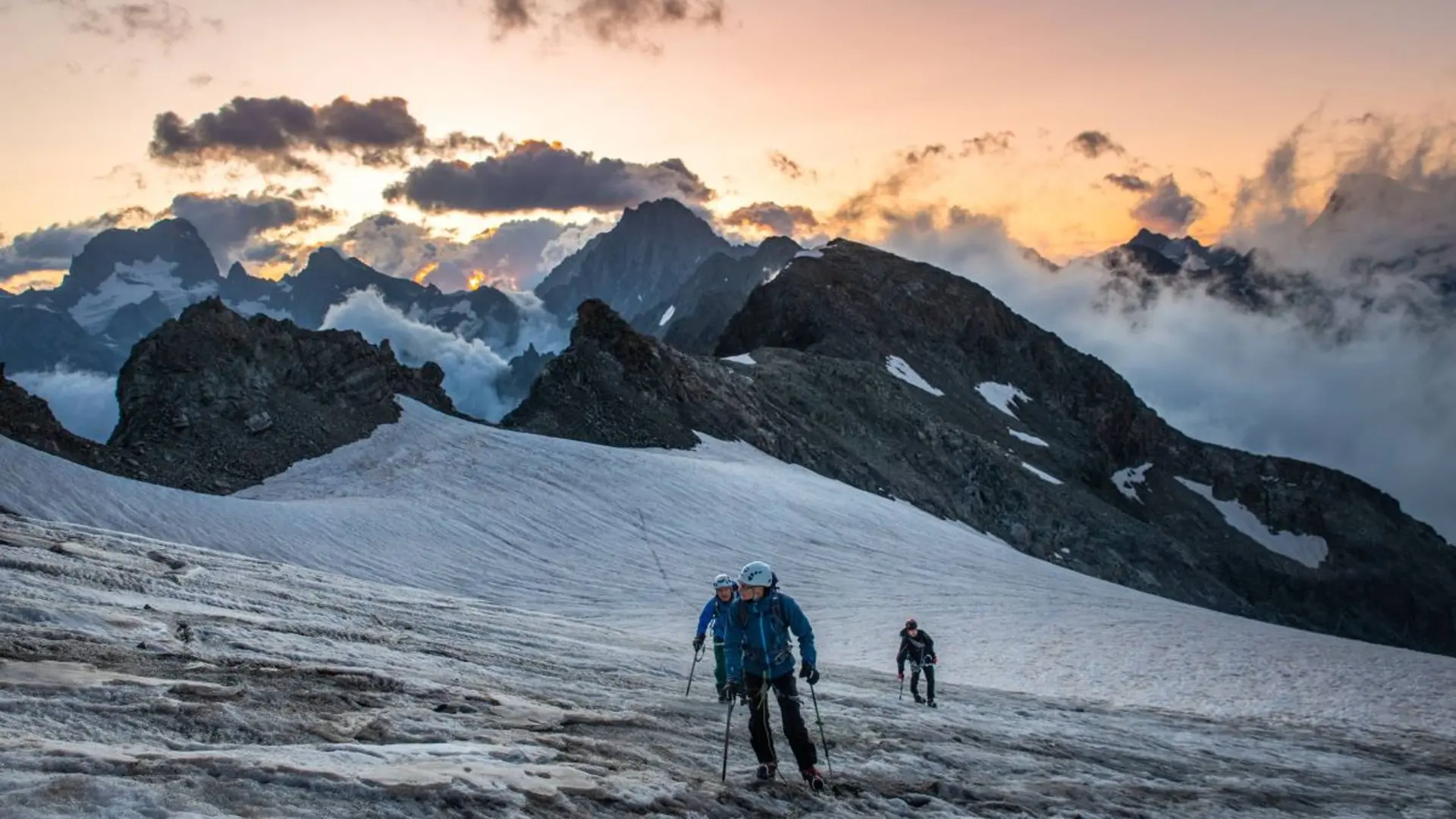 Alpinistes, les Rouies voie normale