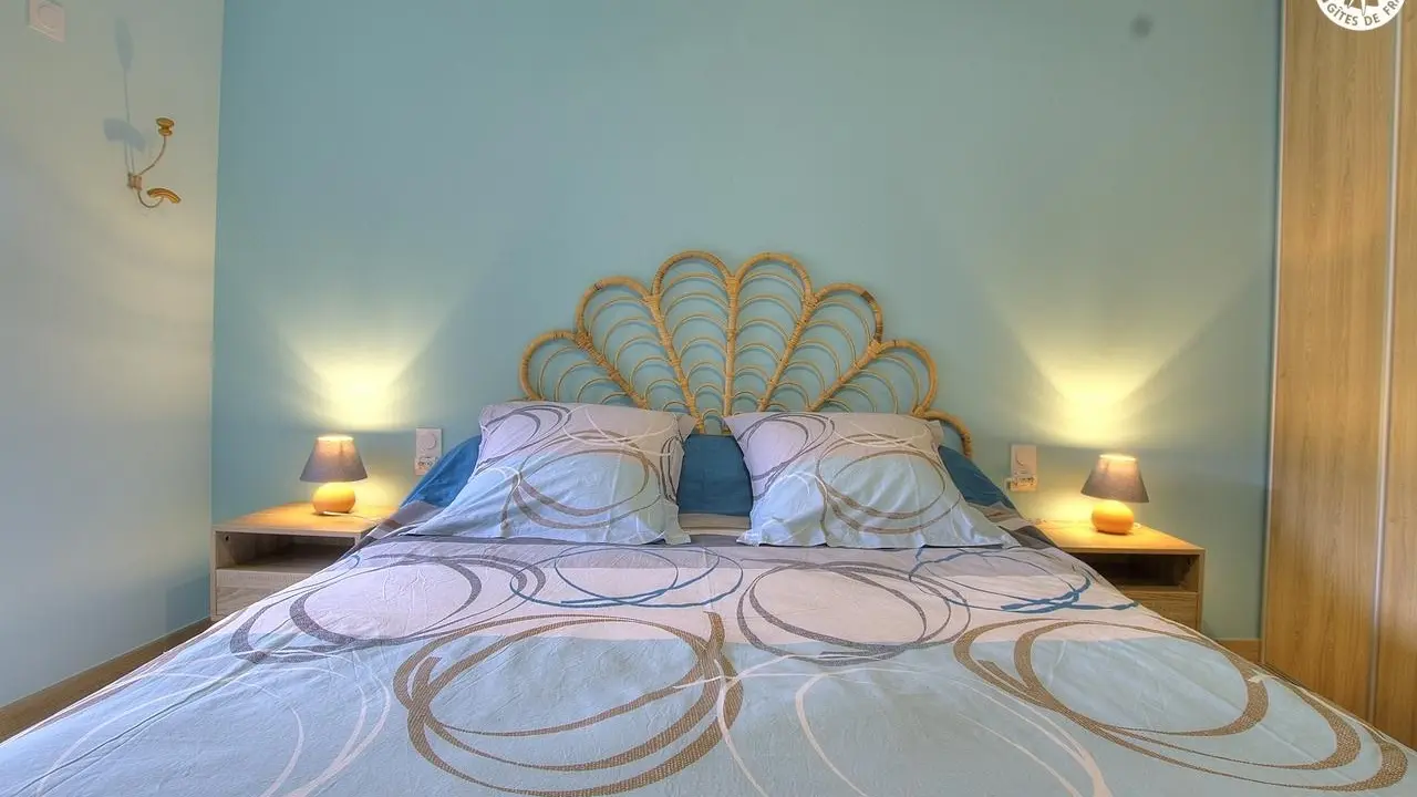 Chambre 1 avec lit de 160x200