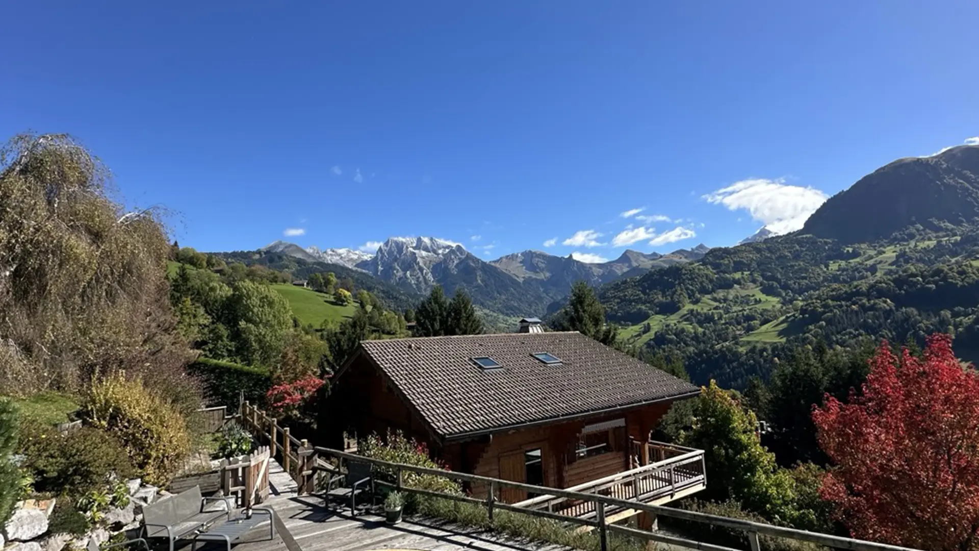 Vue extérieure du Chalet