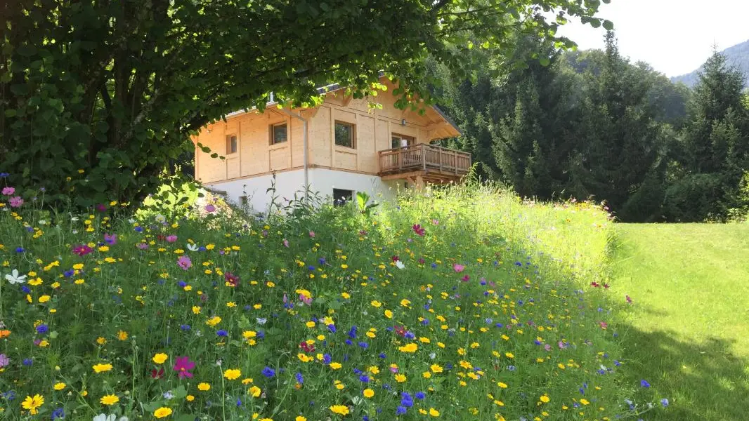 Le gite coté jardin