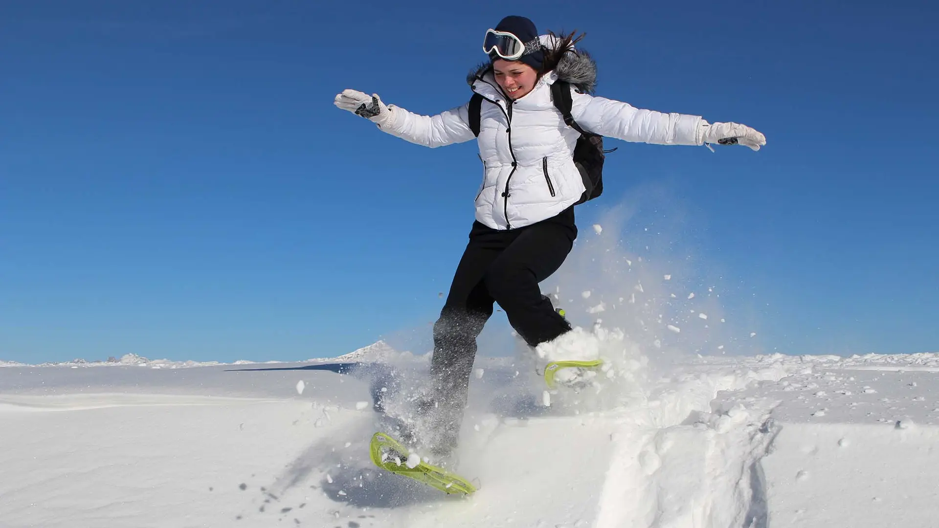 Raquettes avec Maïté