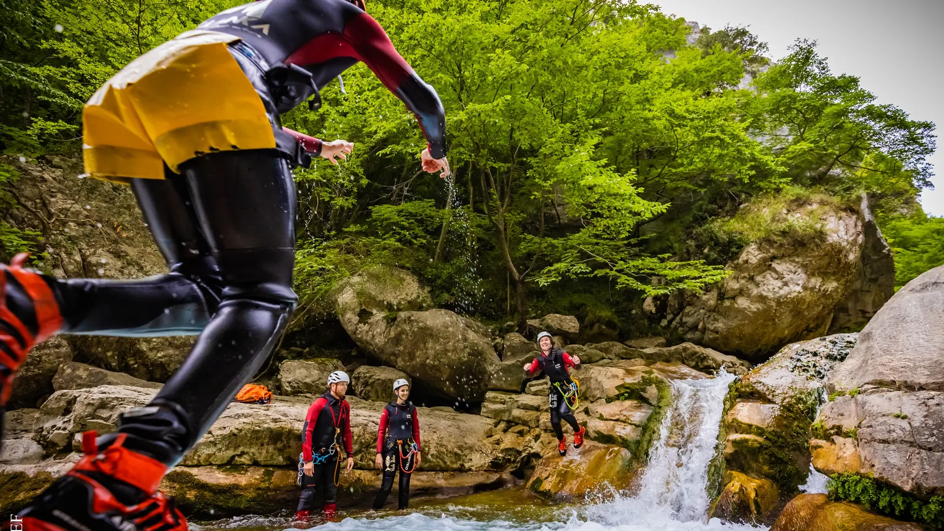 Saut Canyons Expérience