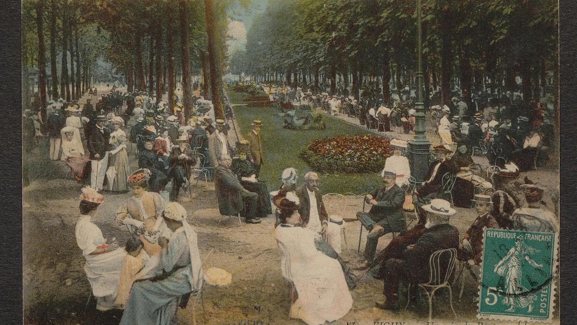 Carte postale, vers 1910