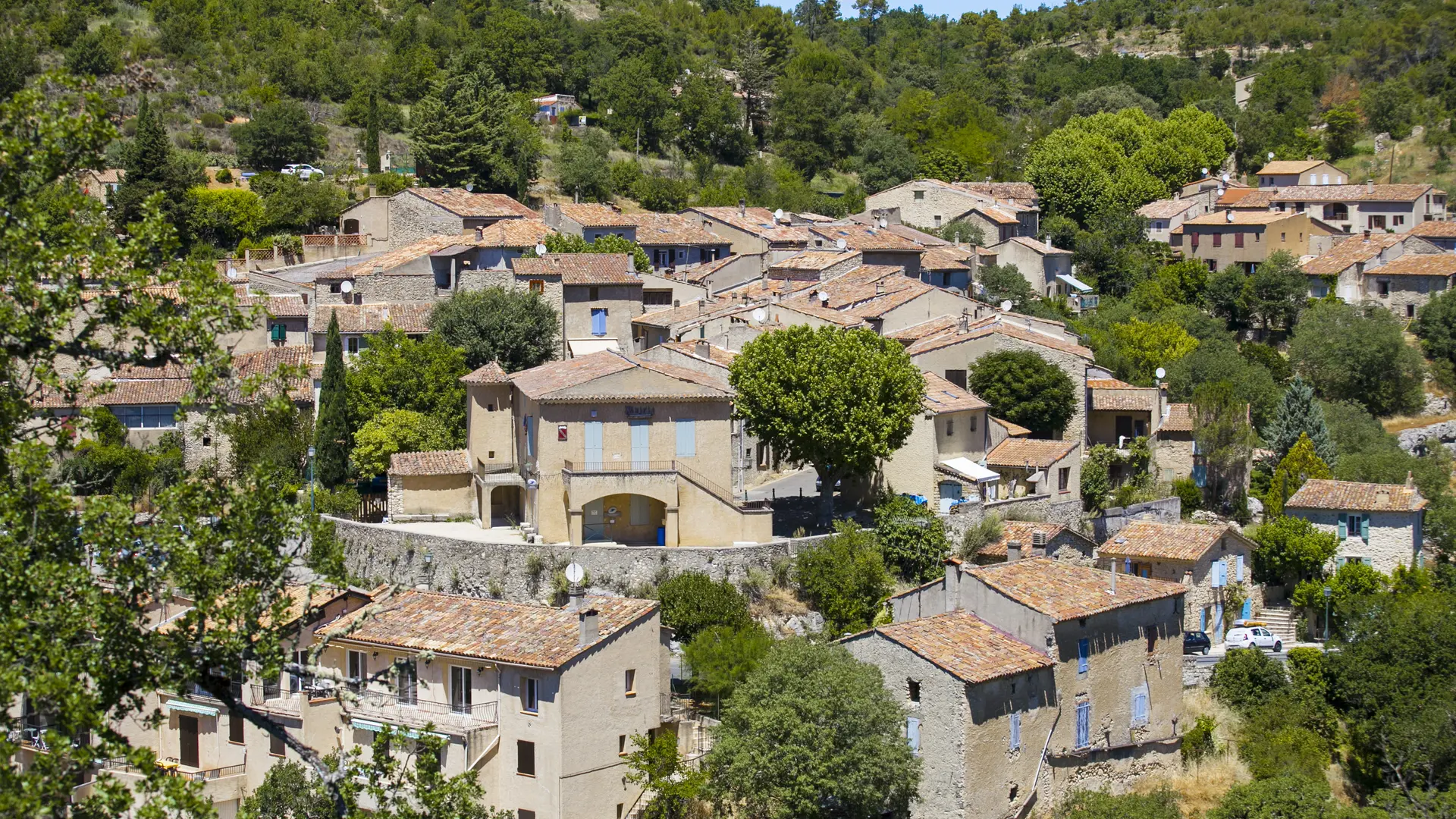 Vue du village