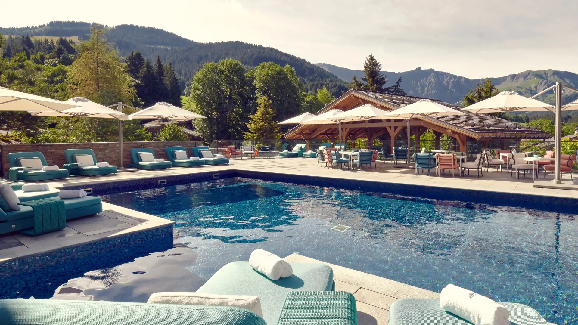 Outdoor Pool  - Four Seasons Megève