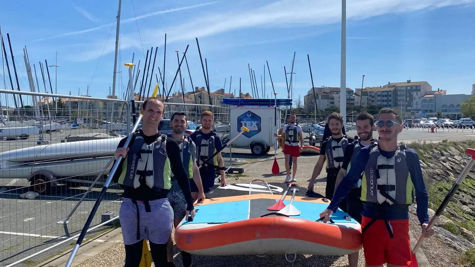 Team buiding - Paddle géant