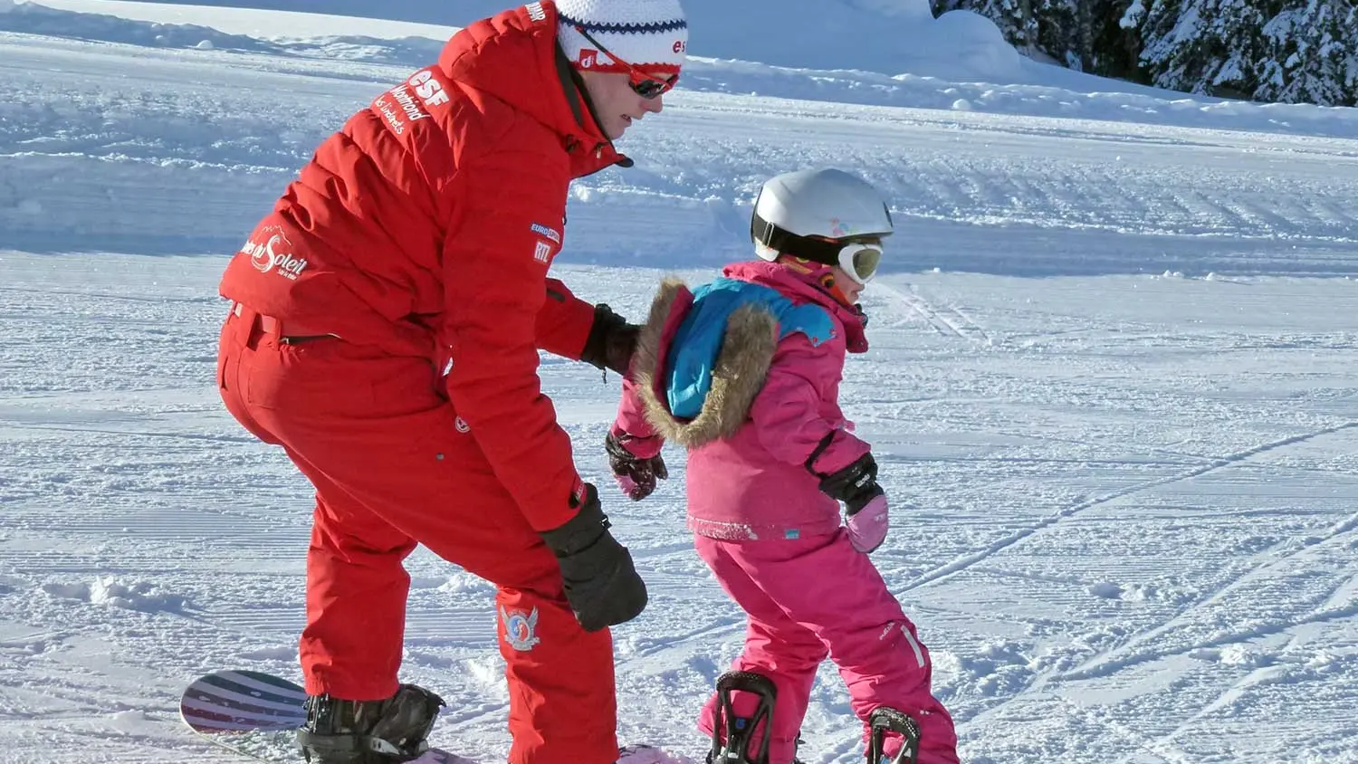 Cours de snowboard