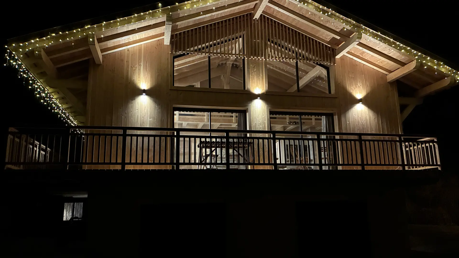 Chalet de nuit