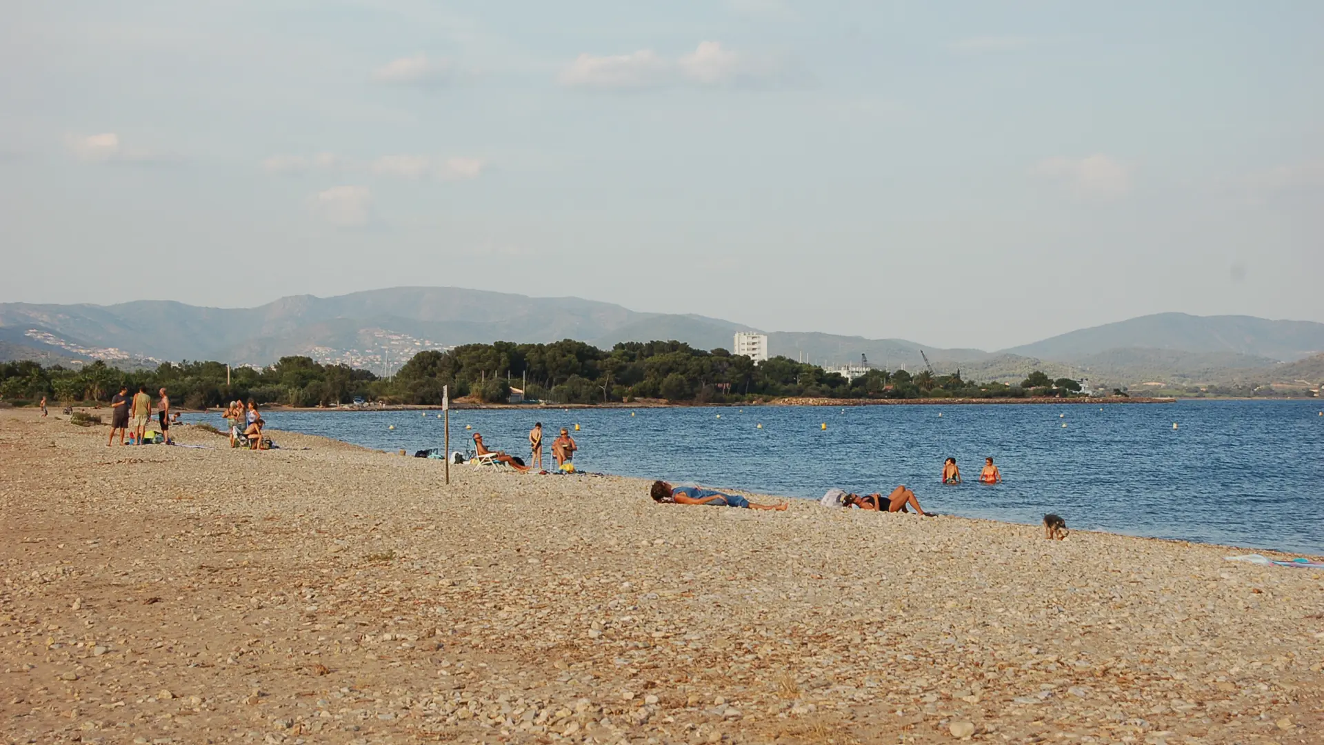 Plage du Ceinturon à Hyères