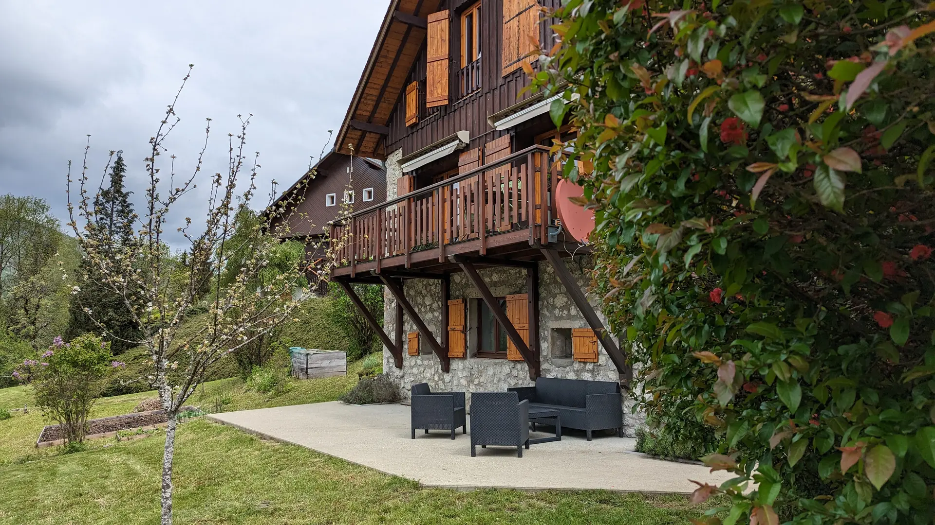 Terrasse et jardin