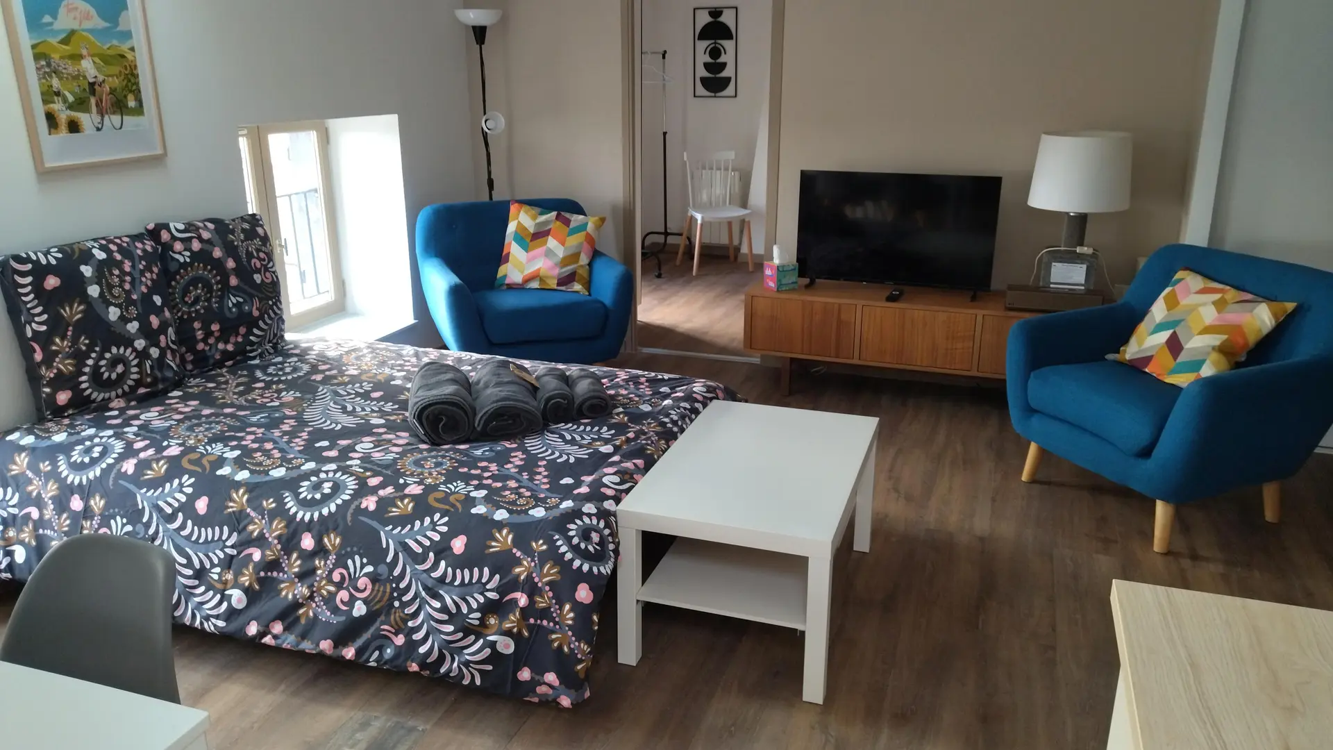 Canapé convertible pour couchage supplémentaire