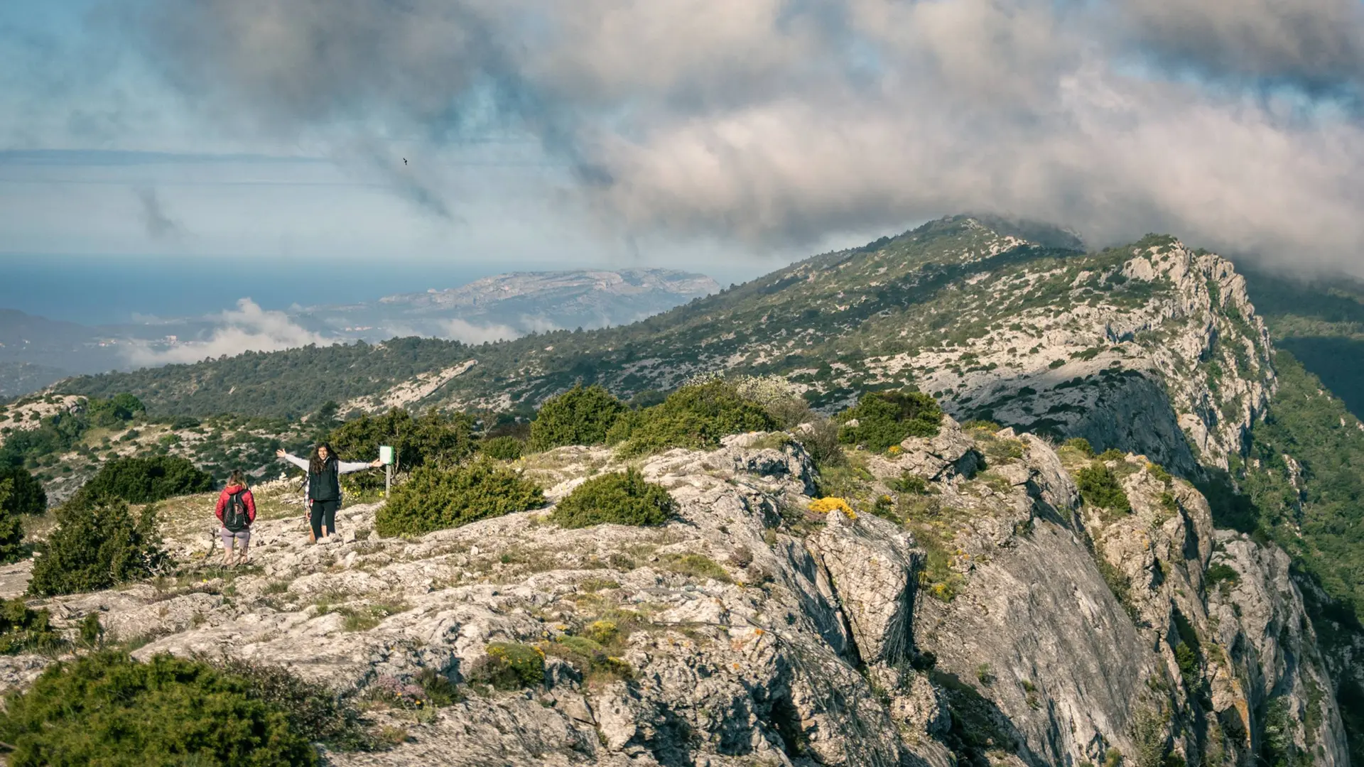 Balade sur la crête