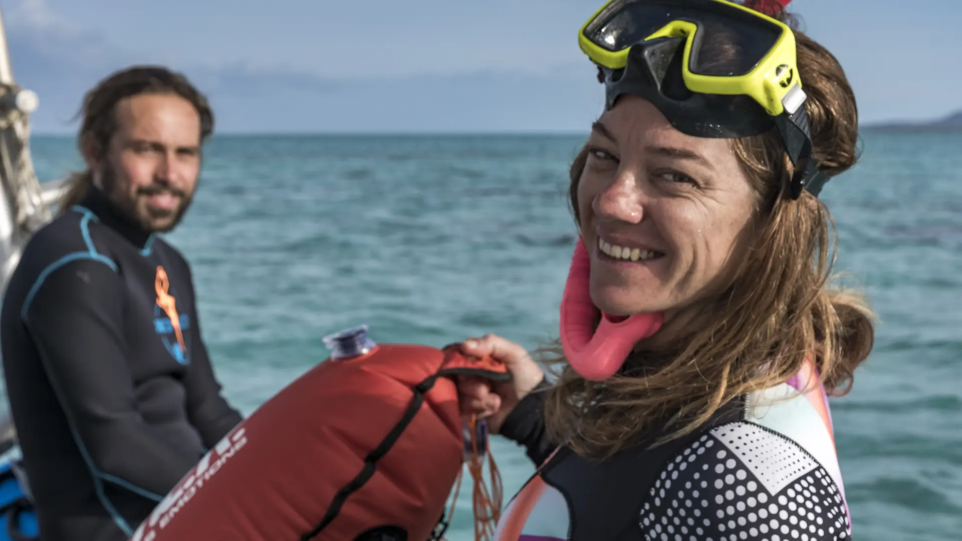 Emilie, guide de randonnée palmée