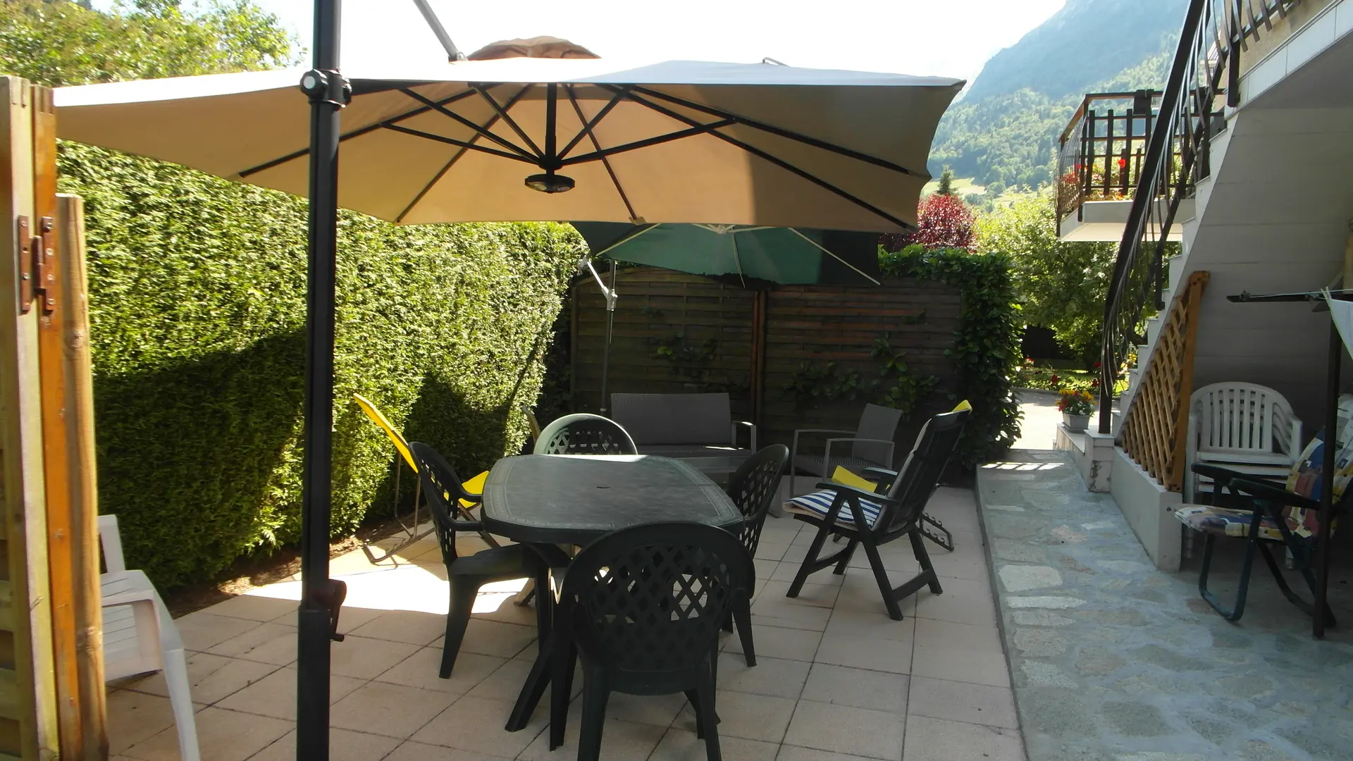 Terrasse extérieure - Debeduse - Thônes