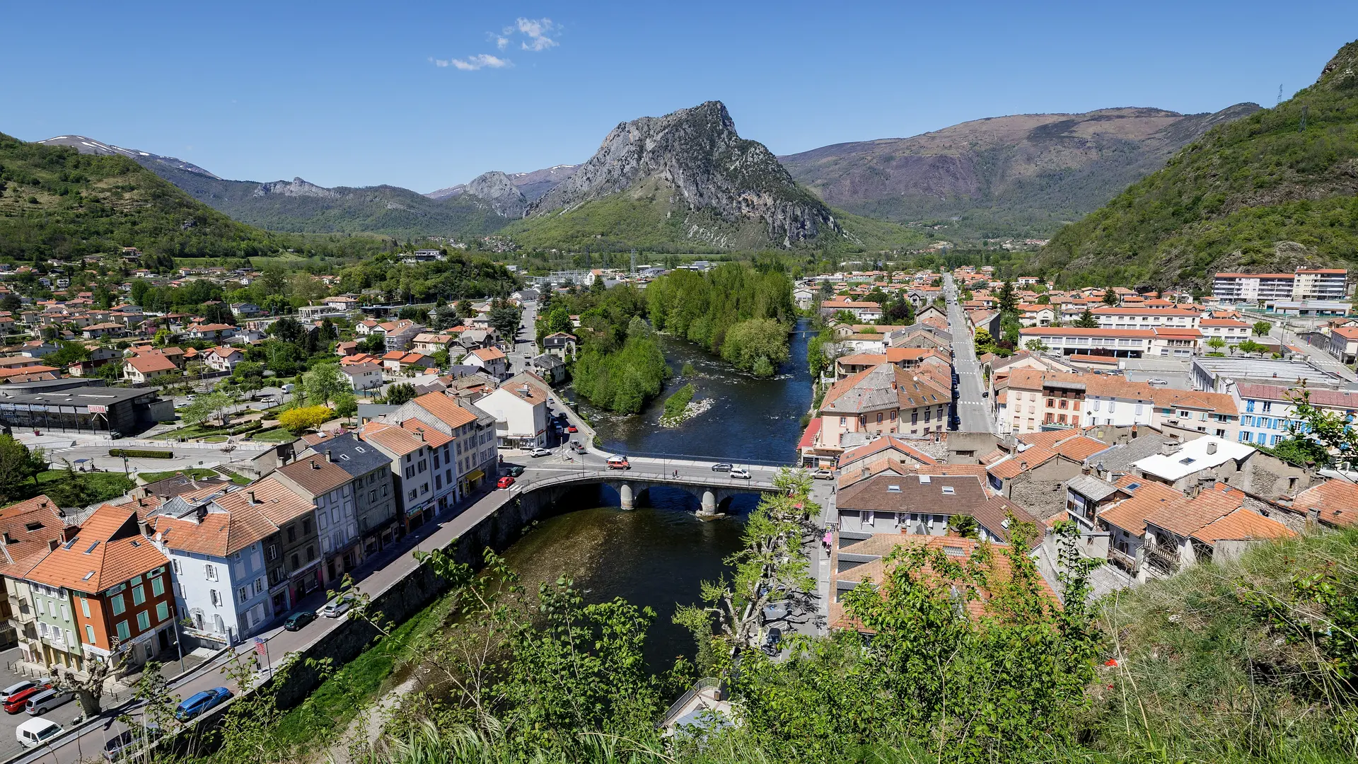 vue sur quiè depuis Tarascon