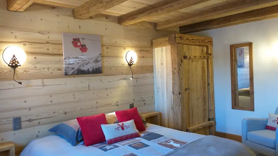 Chambre double à la La Grange d'Aldaré