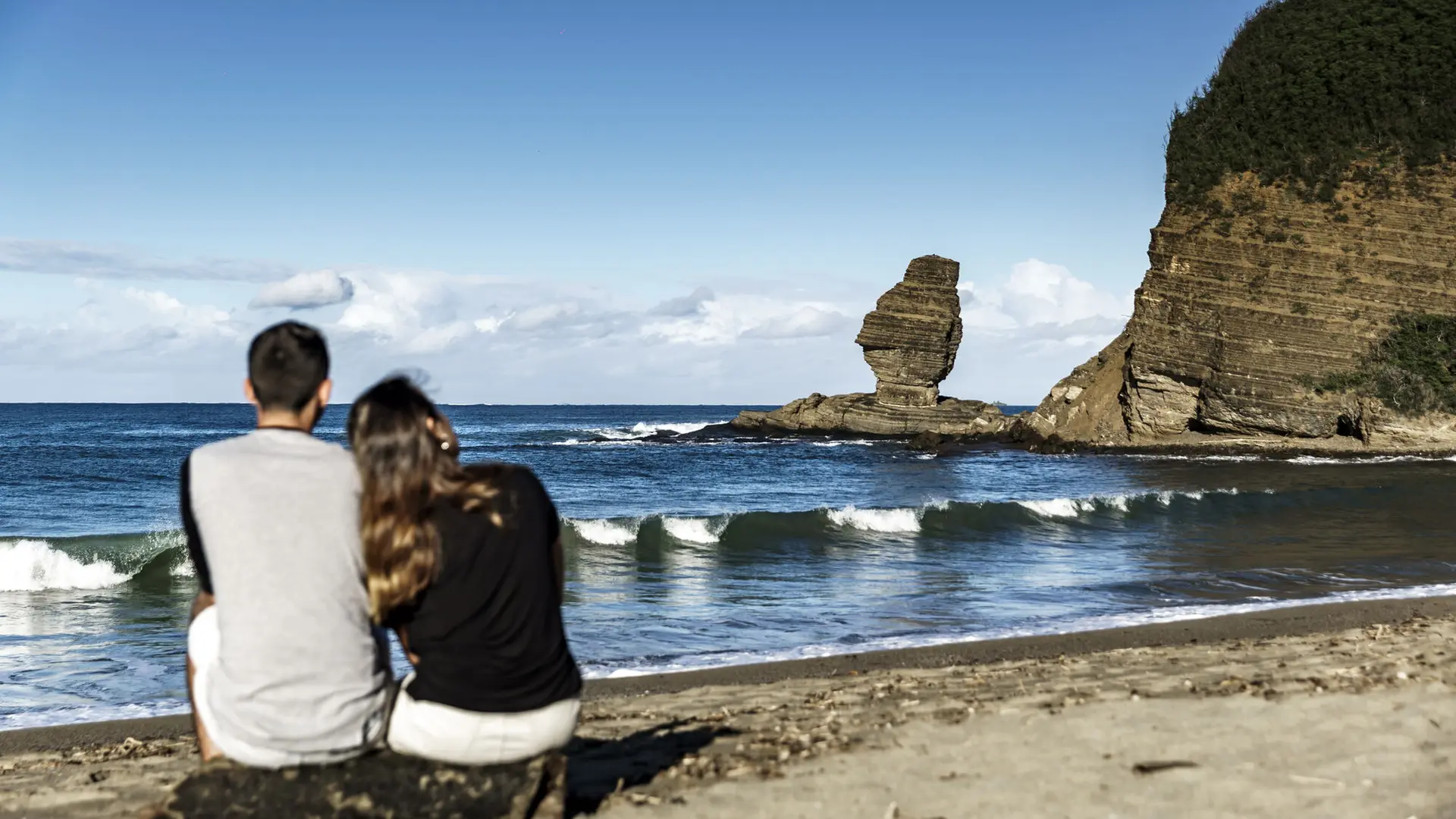 Roche Percée beach